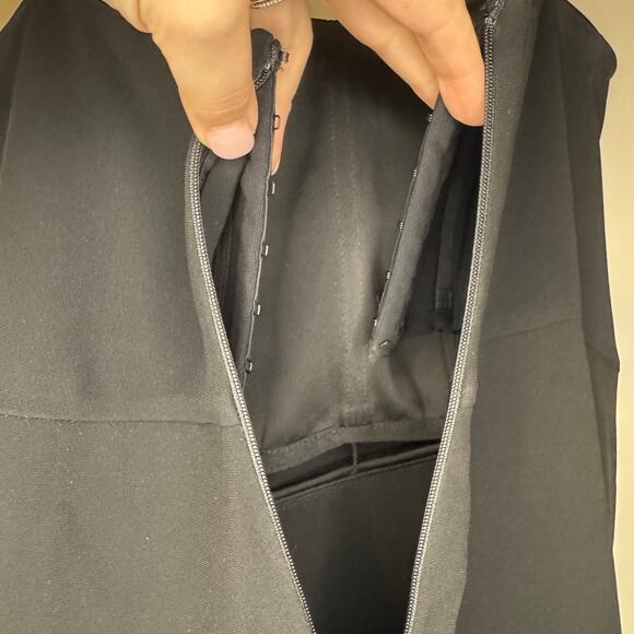 Jonathan Simkhai Keelan Black Strapless Bustier Midi Dress 2 - Picture 11 of 11